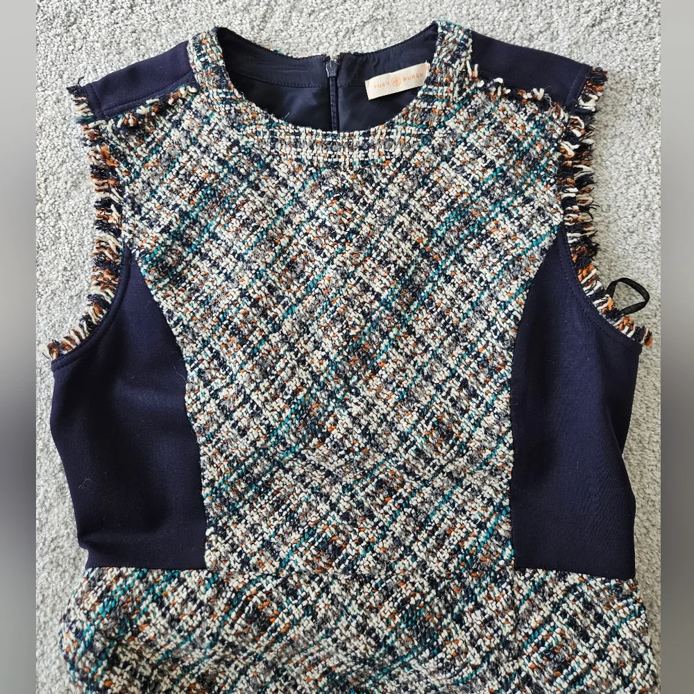 Tory Burch tweed pencil dress in Autumn size 10